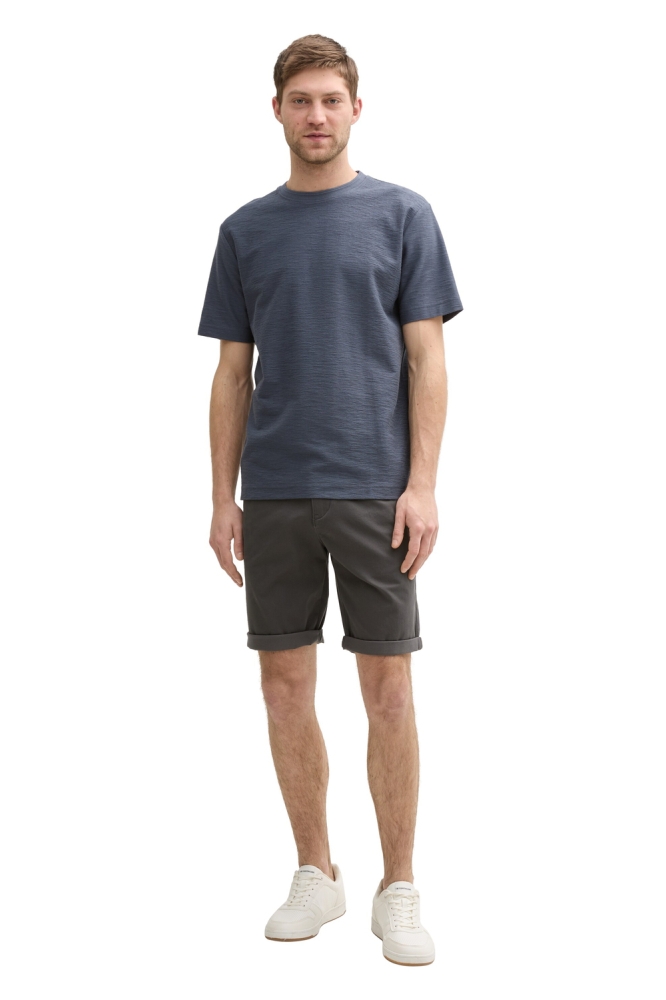 BASIC T SHIRT MET TEXTUUR 1046727XX10 10306 Blueish Grey